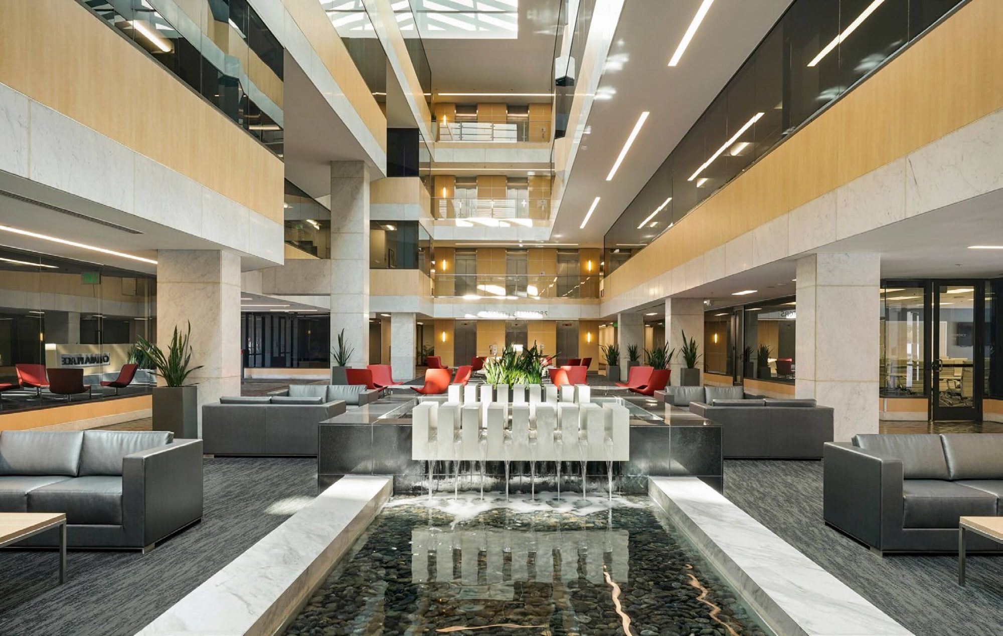 A&B Builders, a premier tenant finish contractor based in Denver, Colorado, recently completed a high-quality interior build-out for a new tenant at Carrara Place, one of the most prestigious Class A office buildings in the southeast Denver market. Known for its iconic Italian marble façade, expansive floor plates, and recently renovated amenity spaces, Carrara Place offers a modern, amenity-rich environment ideal for forward-thinking businesses. This tenant improvement project showcases A&B Builders’ expertise in commercial construction, office renovations, and custom interior finish solutions, delivering a functional and visually striking workspace tailored to the client’s operational needs. With a focus on quality craftsmanship, efficient layouts, and premium finishes, A&B Builders continues to provide top-tier tenant finish and office build-out services throughout the Denver Tech Center and Greenwood Village areas.