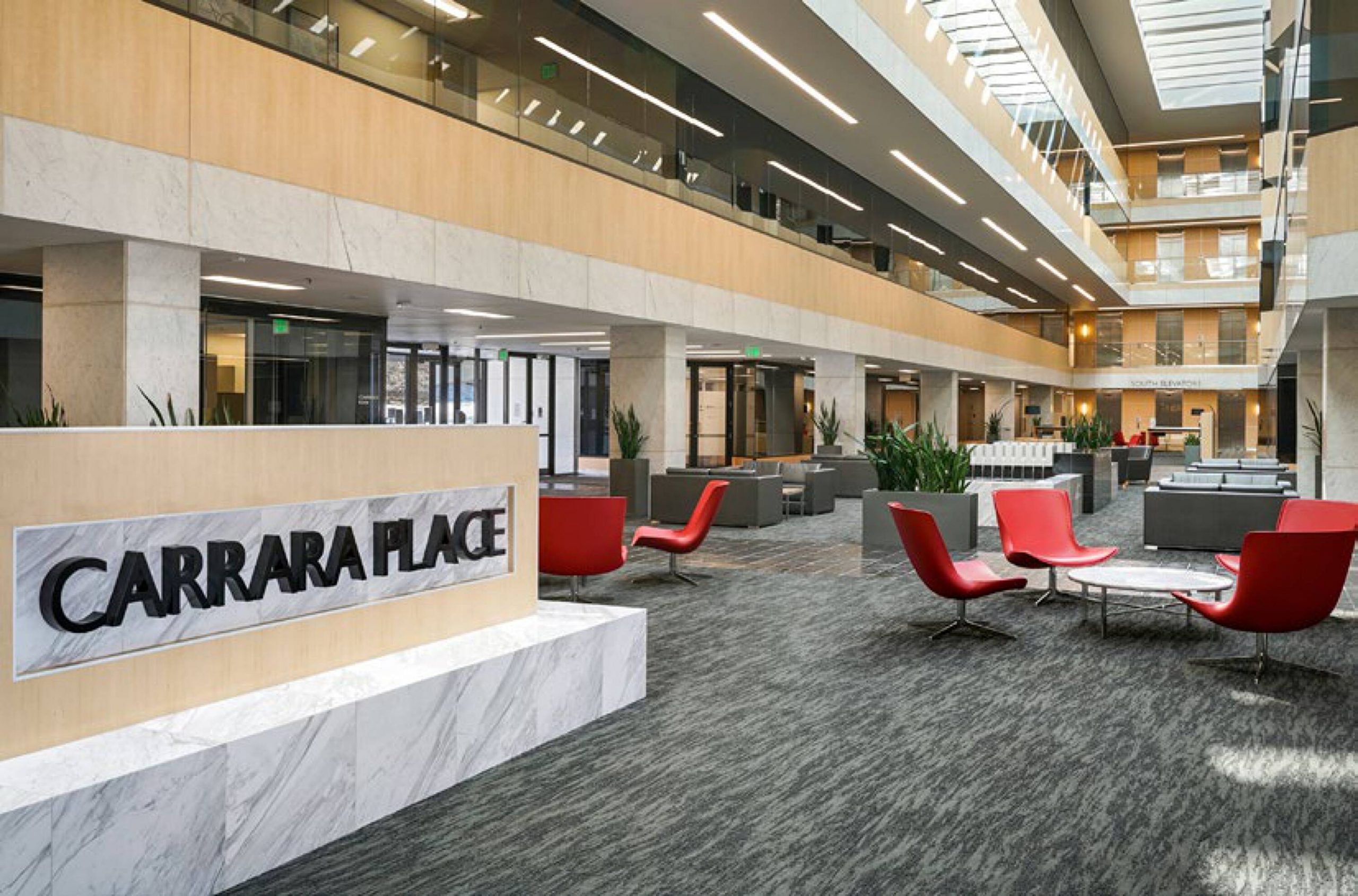 A&B Builders, a premier tenant finish contractor based in Denver, Colorado, recently completed a high-quality interior build-out for a new tenant at Carrara Place, one of the most prestigious Class A office buildings in the southeast Denver market. Known for its iconic Italian marble façade, expansive floor plates, and recently renovated amenity spaces, Carrara Place offers a modern, amenity-rich environment ideal for forward-thinking businesses. This tenant improvement project showcases A&B Builders’ expertise in commercial construction, office renovations, and custom interior finish solutions, delivering a functional and visually striking workspace tailored to the client’s operational needs. With a focus on quality craftsmanship, efficient layouts, and premium finishes, A&B Builders continues to provide top-tier tenant finish and office build-out services throughout the Denver Tech Center and Greenwood Village areas.