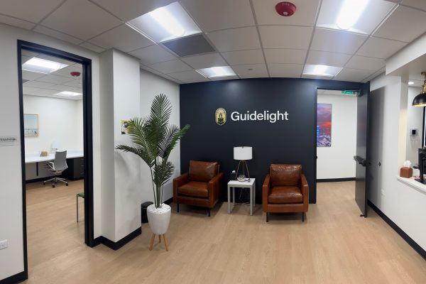 A&B Builders, a leading tenant finish contractor based in Denver, Colorado, recently completed a high-quality interior build-out for a new tenant at Guidelight, located at 7400 East Caley Avenue in the Denver Tech Center.